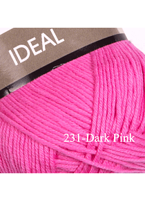 Ideal YarnArt  100% Algodón 50 grs.  - 231 Dark Pink