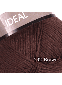Ideal YarnArt  100% Algodón 50 grs.  - 232 Brown