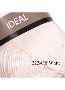 Ideal YarnArt  100% Algodón 50 grs.  - 222 Off White