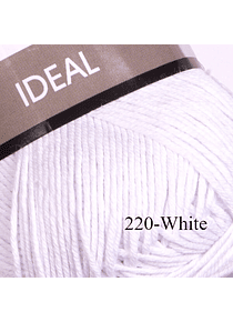 Ideal YarnArt  100% Algodón 50 grs.  - 220 White