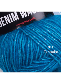 Denim Washed Melange YarnArt 50 grs. - 911 Turquoise