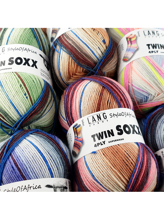 Twin Soxx Lang Yarn 100 grs para 2 calcetas