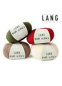 Baby Alpaca 100%  LANG YARN  50 grs.