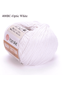 Baby Cotton 50 grs YarnArt  - 400 Optic White