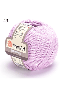 Summer YarnArt 100 grs. Algodón mercerizado y viscosa - 43 Lavander