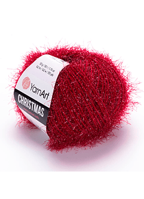 Christmas Sparkly YarnArt  50 grs - 46 Dark Red