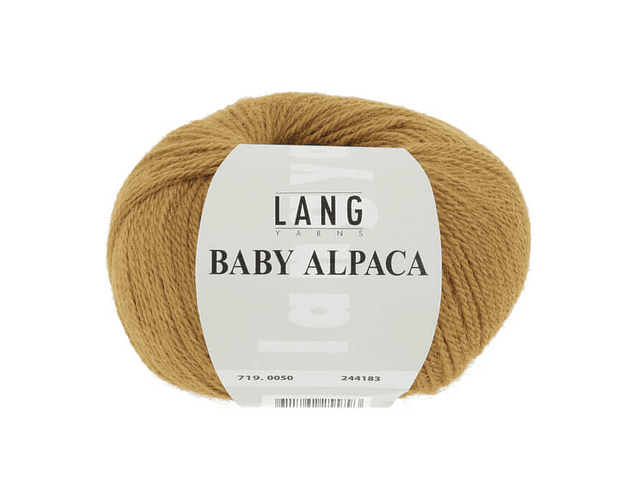 Baby Alpaca 100%  LANG YARN  50 grs.
