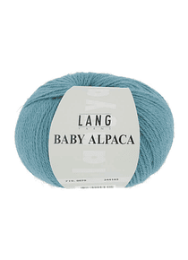 Baby Alpaca 100%  LANG YARN  50 grs. - 079 Turquesa