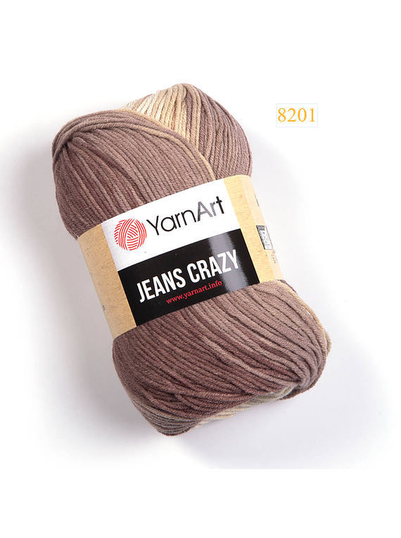 Jeans Crazy  YarnArt  50 grs. - 160 mts