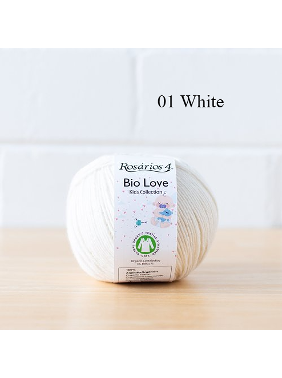 Bio Love Algodón Orgánico 50 gr. Rosarios4 Kids Collection 