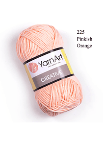 Creative 100% algodón peinado grueso - 225 Pinkish Orange