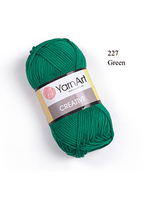 Creative 100% algodón peinado grueso - 227 Green