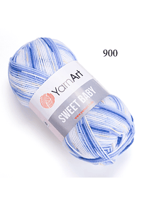  Sweet Baby de 100 grs. Jacquard YarnArt  - 900 Blue