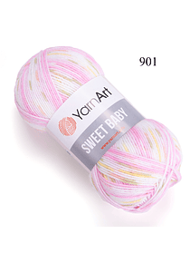  Sweet Baby de 100 grs. Jacquard YarnArt  - 901 Pink