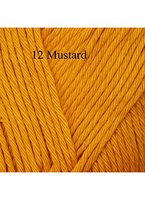 EPIC de Yarn and Colors 100% Algodón  50 gr. - 12 Mustard