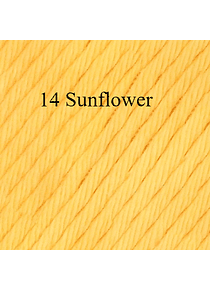 EPIC de Yarn and Colors 100% Algodón  50 gr. - 14 Sunflowers