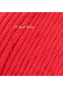 EPIC de Yarn and Colors 100% Algodón  50 gr. - 31 Cardinal