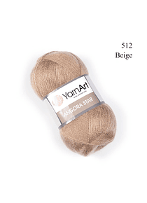 Angora Star 100 grs. 500 mts. - 512 Beige