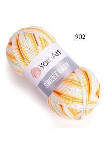  Sweet Baby de 100 grs. Jacquard YarnArt  - 902 Yellow