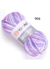  Sweet Baby de 100 grs. Jacquard YarnArt  - 904 Purple