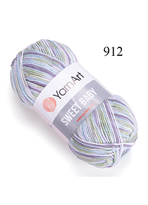  Sweet Baby de 100 grs. Jacquard YarnArt  - 912 Multicolor 2