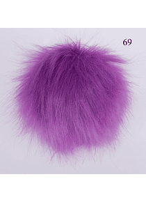 Furry Pompons  250 grs  - 69 Purple