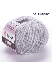 Allegro Melange de YarnArt de 50 gr. - 706 Light Grey