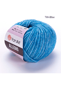 Allegro Melange de YarnArt de 50 gr. - 708 Blue