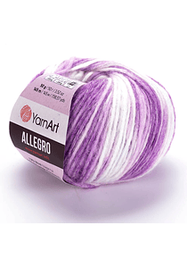 Allegro Melange de YarnArt de 50 gr. - 743 White Lilac