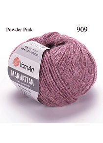 Manhattan Glitter YarnArt 50 grs. - 909 Powder Pink