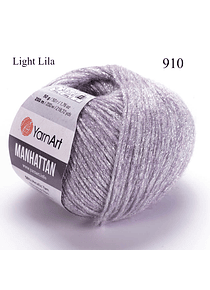 Manhattan Glitter YarnArt 50 grs. - 910 Light Lila