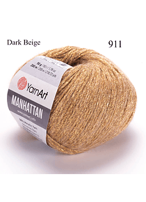 Manhattan Glitter YarnArt 50 grs. - 911 Dark Beige