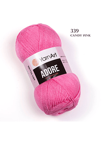 Adore Anti-peeling  YarnArt 100 grs  280 mts - 339 Candy Pink