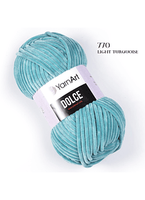 Dolce Velvet YarnArt 100 grs. - 120 mts.  - 770 Light Turquoise