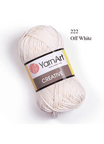 Creative 100% algodón peinado grueso - 222 Off White