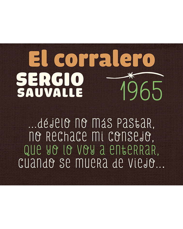 Manivela El corralero