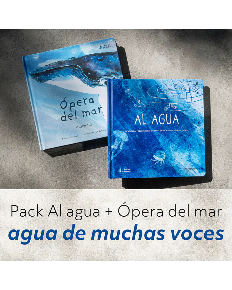 PACK x2 Agua de muchas voces