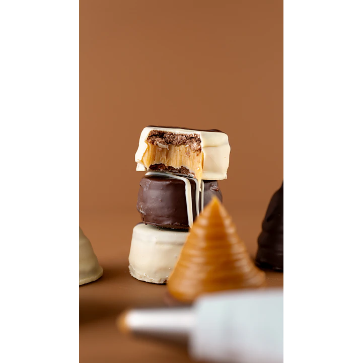 Alfajores y volcanes de manjar perfectos 1