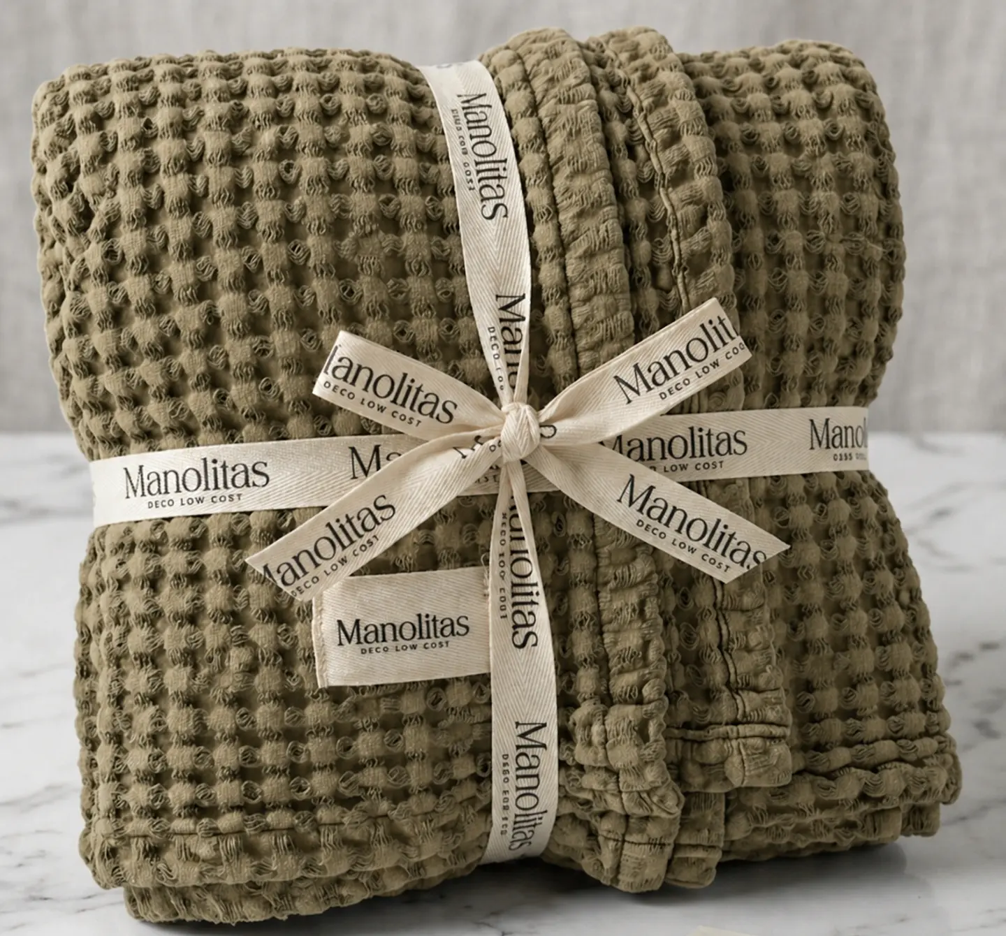 Manta Waffle Kakhi 2