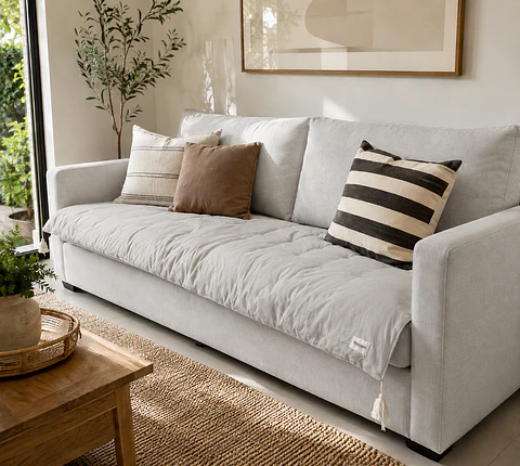 PACK PILLOW + 2 COJINES VUELOS GRIS CLARO
