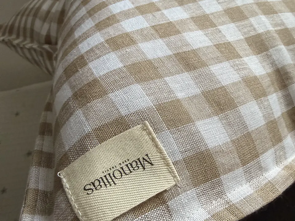 FUNDA DE COJIN 50X50 Checker Taupe  4