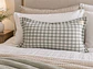 FUNDA DE COJIN 50X30 Checker light grey - Miniatura 1
