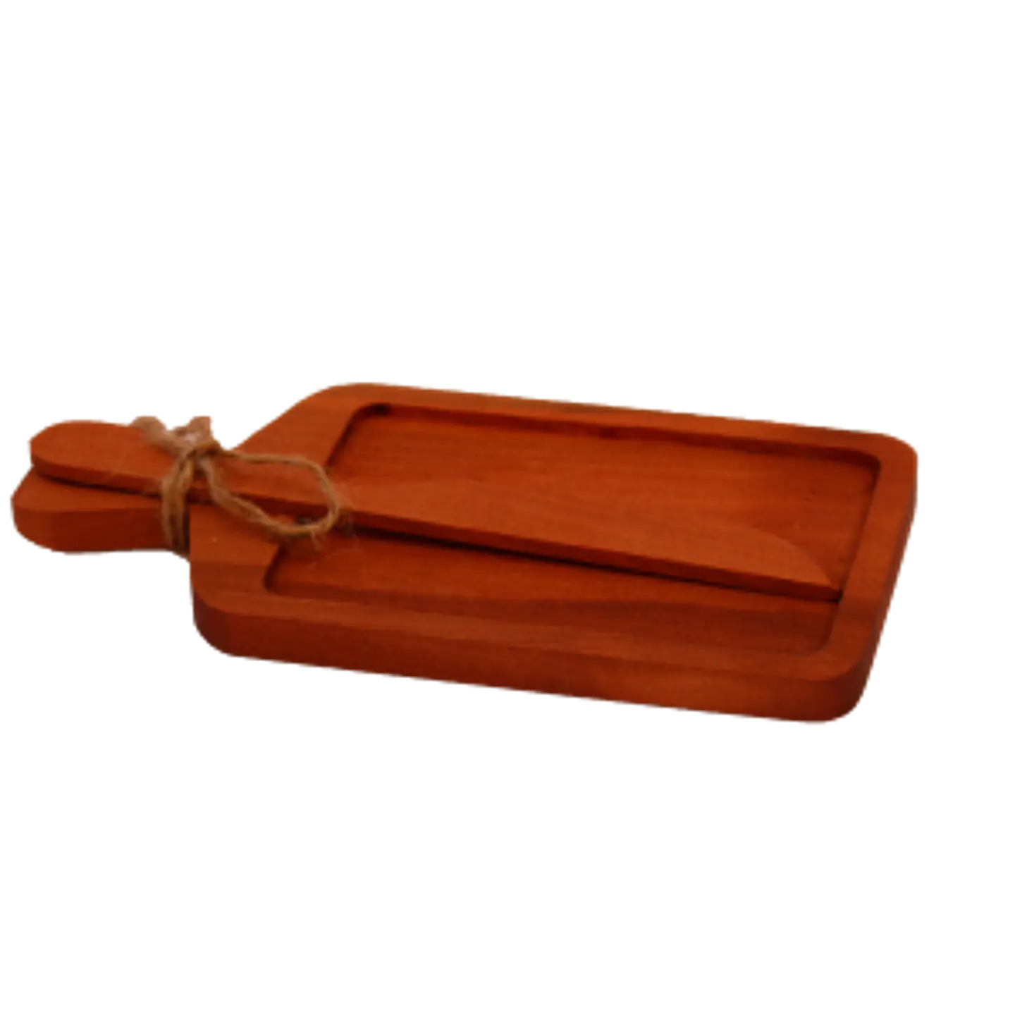 Mantequillera Madera Raulí +Cuchillo 2