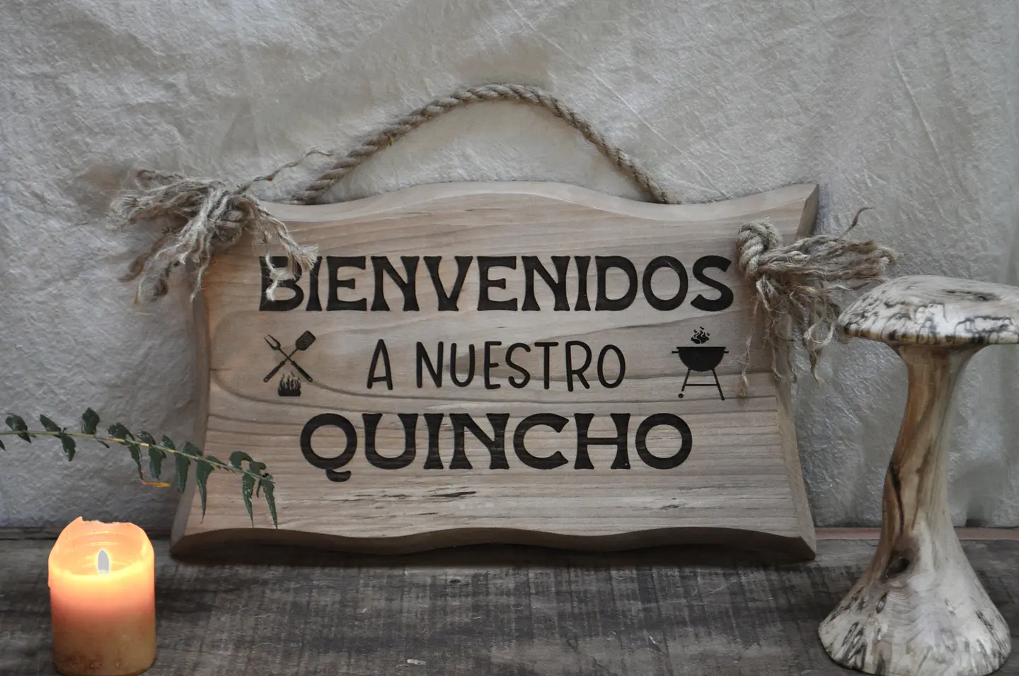 Letreros de madera frases variadas 6