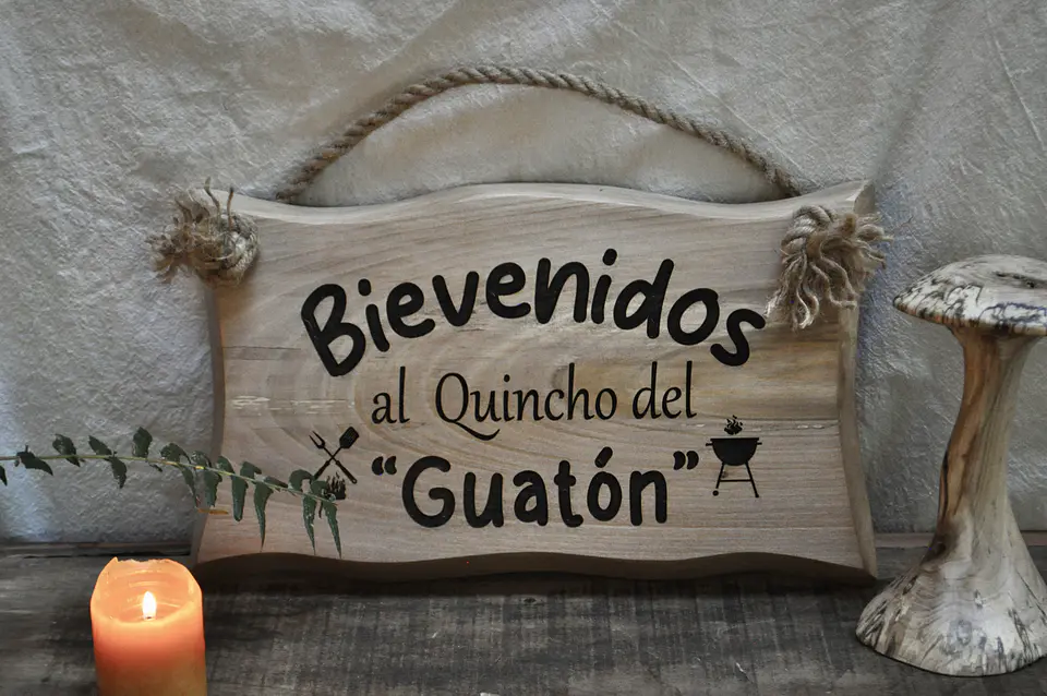 Letreros de madera frases variadas 7