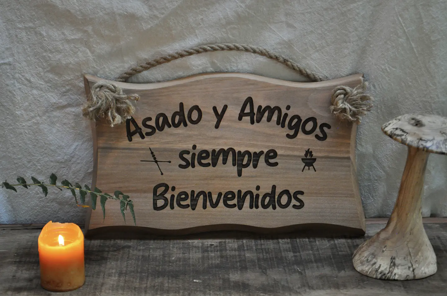 Letreros de madera frases variadas 8