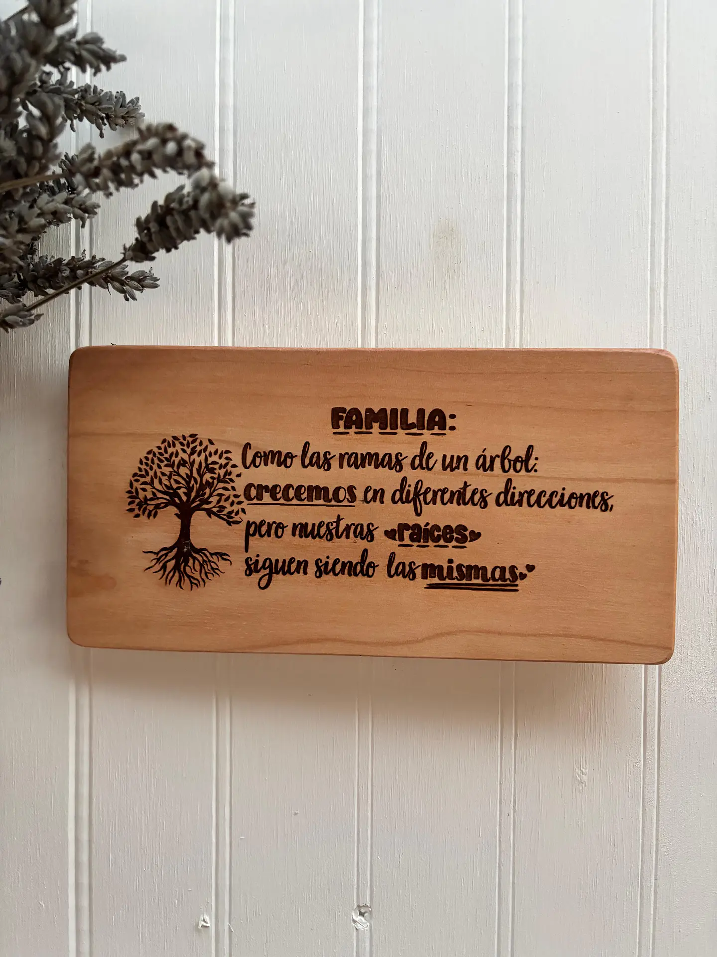 Letreros de madera con frases  2