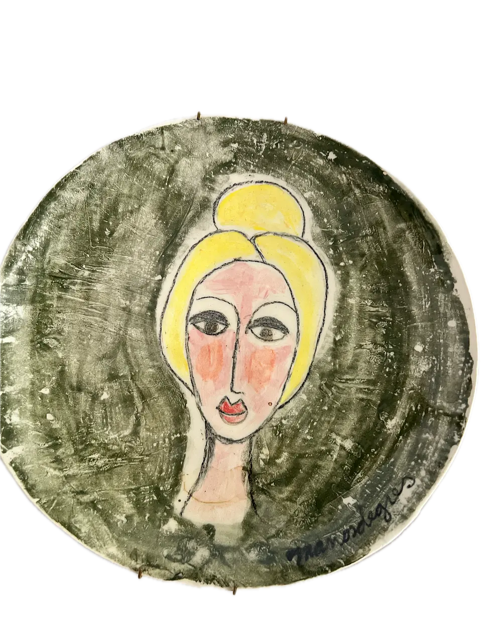 Platos Carita Diana Verde Musgo 2