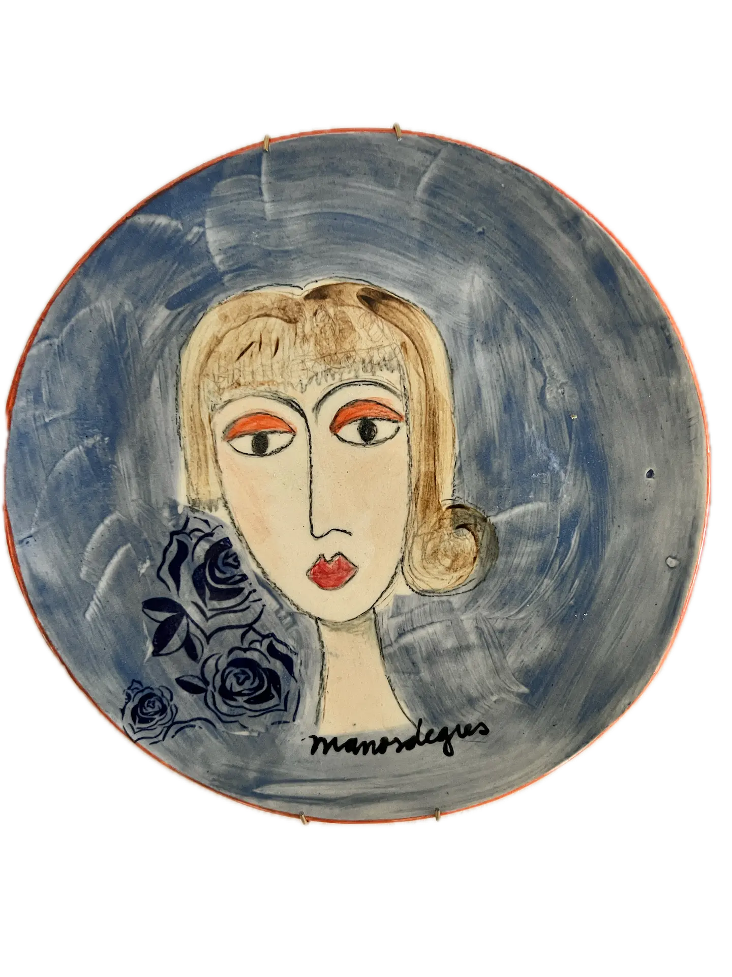 Platos Carita Bardot Azúl 2