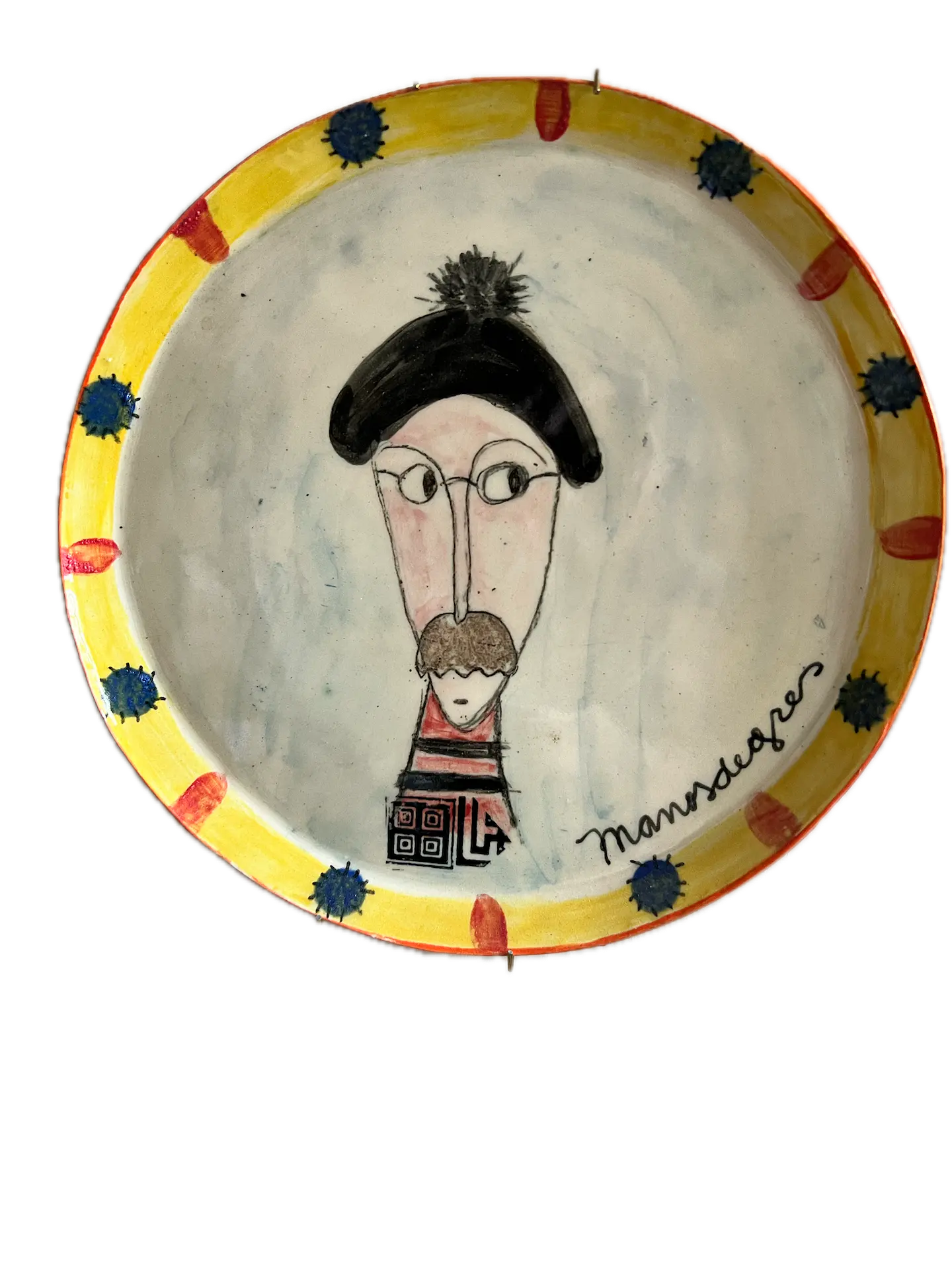 Platos Carita Franchute Negro 2